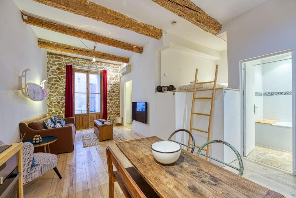 New - 1 Bed Apt Central Αντίμπ Εξωτερικό φωτογραφία